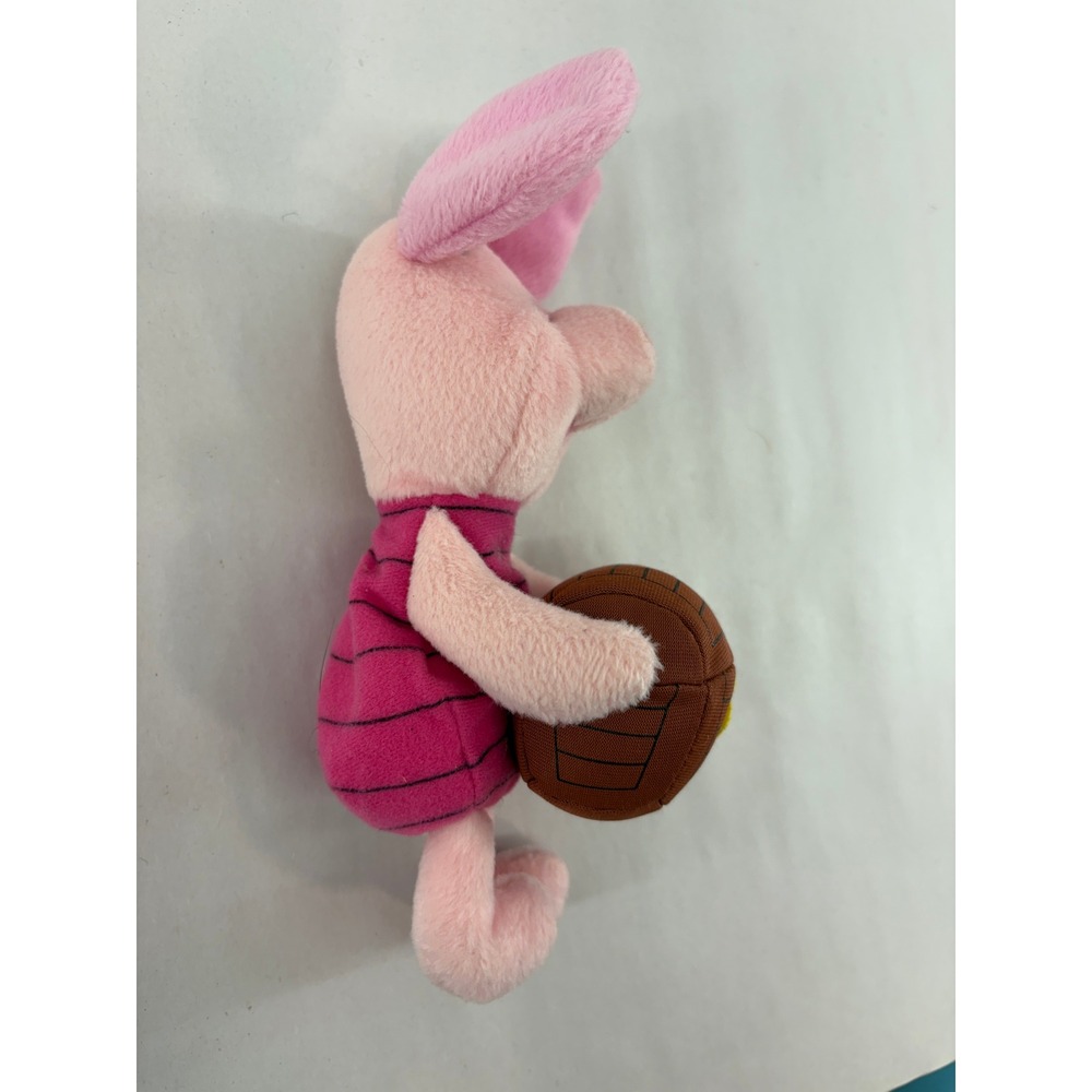 Disney Mattel Star Bean Piglet Plush Holding Treasure Chest Pink Winnie the Pooh - Picture 3 of 9